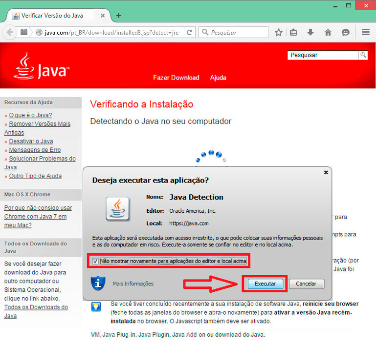 Tutorial de Atualização do Java